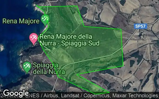 Mostra sulla mappa Terra #23097 - Posizione della struttura sulla mappa