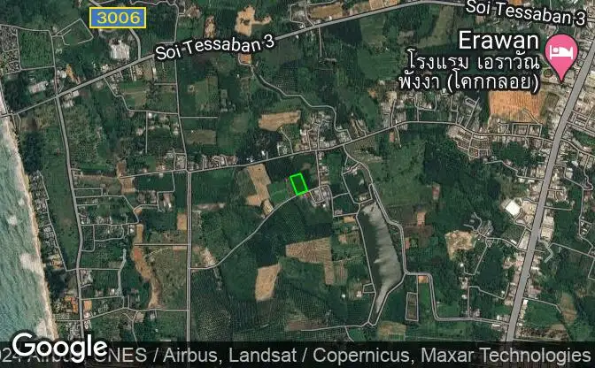 Mostrar en el mapa Tierra #25146 - Ubicación de la propiedad en el mapa