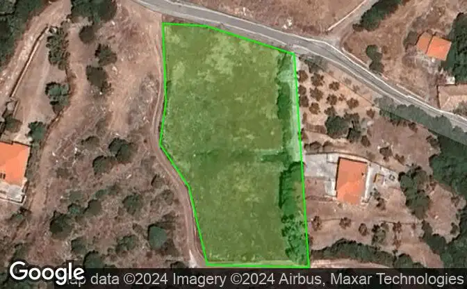 Mostrar en el mapa Tierra #3020 - Ubicación de la propiedad en el mapa