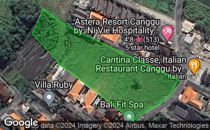 Mostrar en el mapa Tierra #3053 - Ubicación de la propiedad en el mapa