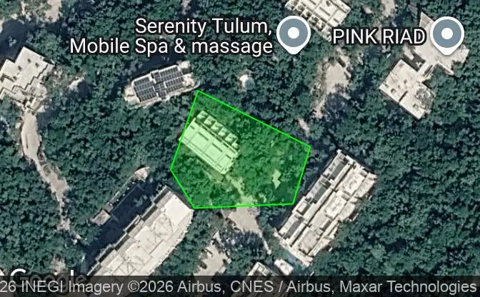 Mostra sulla mappa Property #4224 - Posizione della struttura sulla mappa