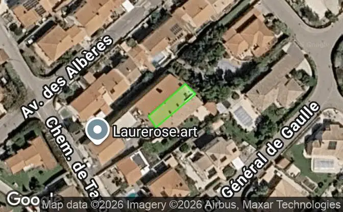 Afficher sur la carte Property #4377 - Emplacement de la propriété sur la carte