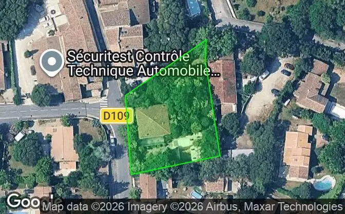 Afficher sur la carte Property #4430 - Emplacement de la propriété sur la carte