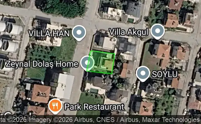 Mostra sulla mappa Property #4736 - Posizione della struttura sulla mappa