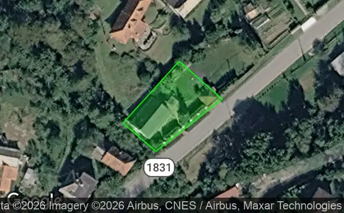 Afficher sur la carte Property #4765 - Emplacement de la propriété sur la carte