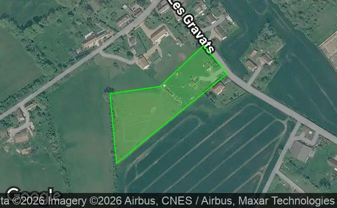 Afficher sur la carte Property #4843 - Emplacement de la propriété sur la carte
