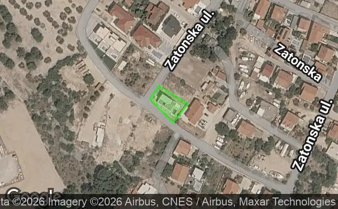 Afficher sur la carte Property #5248 - Emplacement de la propriété sur la carte