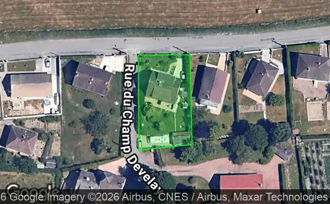 Afficher sur la carte Property #5273 - Emplacement de la propriété sur la carte